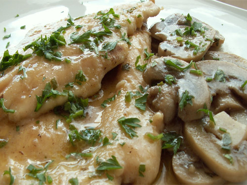 Scaloppine ai Funghi