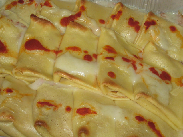 Crespelle al Prosciutto